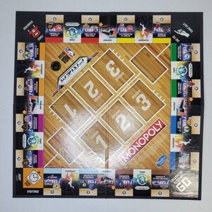Monopoly NBA Edition Board Game Only Replacement Gaming Basketball Collector